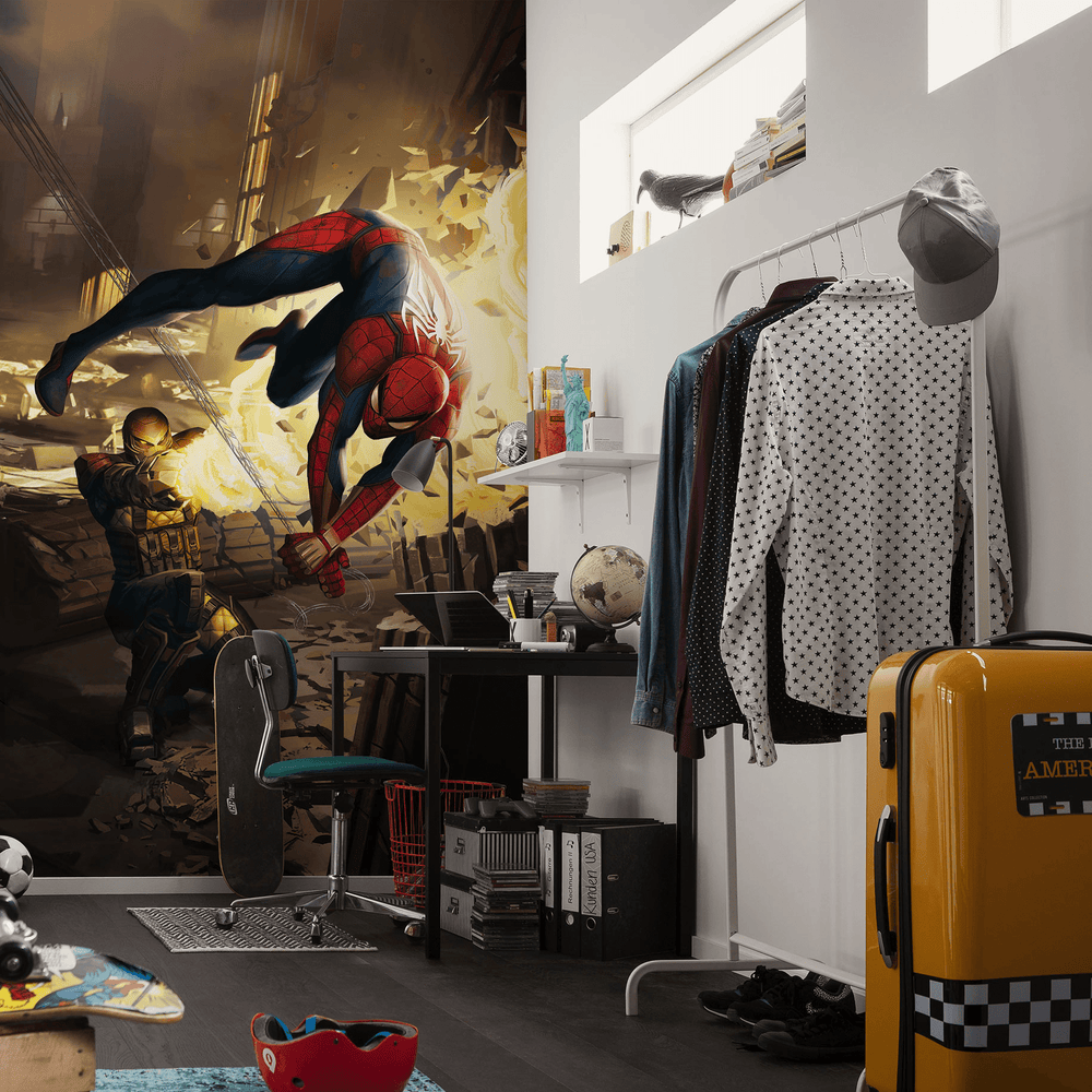 Dein Traumzimmer KOMAR - MARVEL - Spider-Man Dodge I Digitaldrucktapete Fototapeten