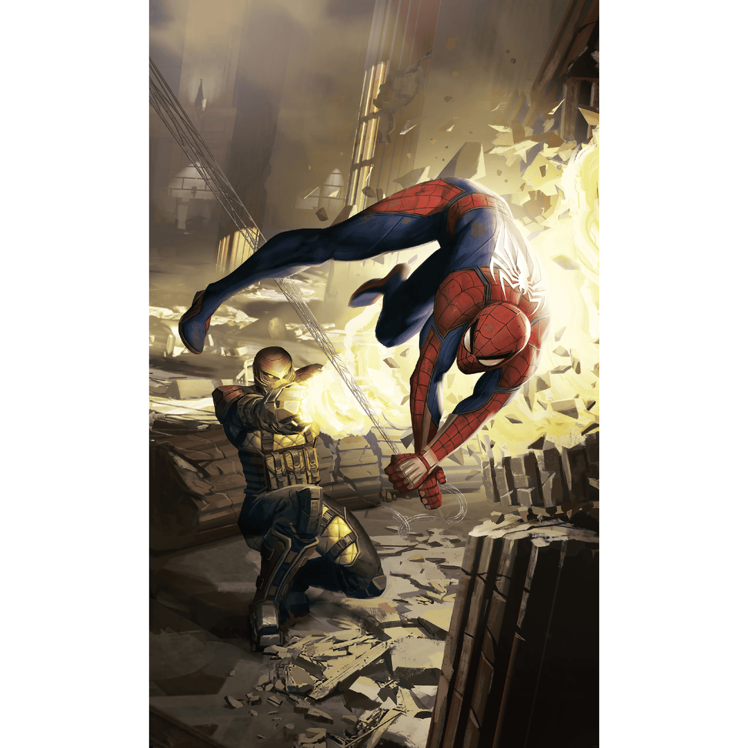 Dein Traumzimmer KOMAR - MARVEL - Spider-Man Dodge I Digitaldrucktapete Fototapeten