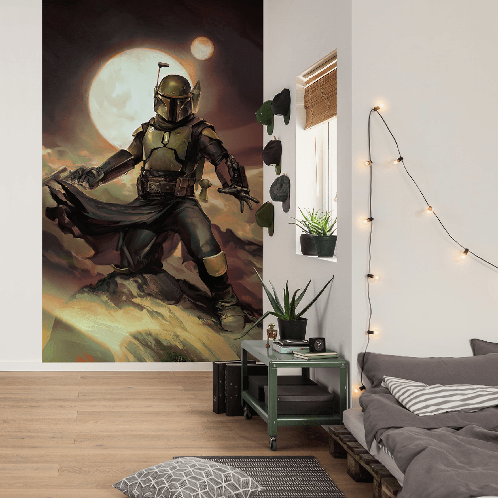 Dein Traumzimmer KOMAR - Star Wars Boba Fett Epic I Digitaldrucktapete Fototapeten