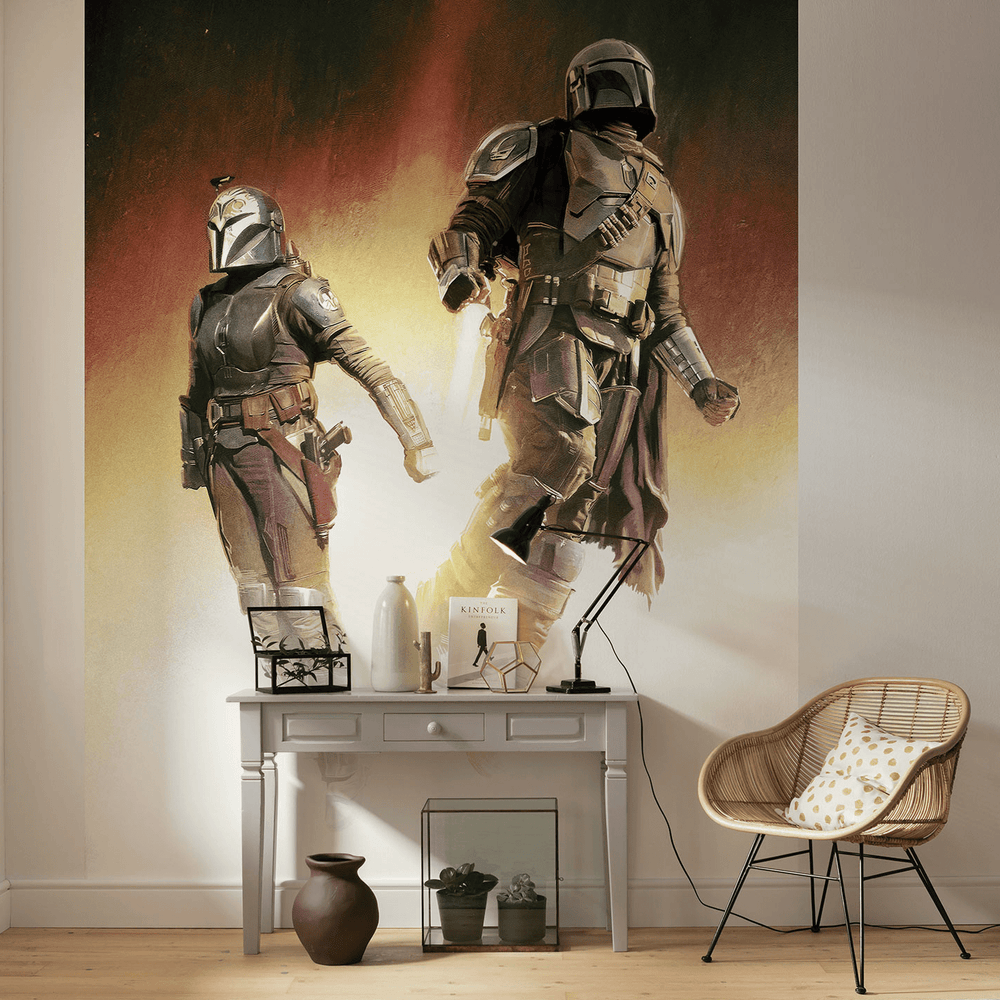 Dein Traumzimmer KOMAR - Star Wars The Mandalorian Flight I Digitaldrucktapete Fototapeten