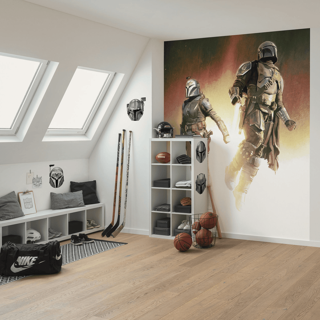 Dein Traumzimmer KOMAR - Star Wars The Mandalorian Flight I Digitaldrucktapete Fototapeten
