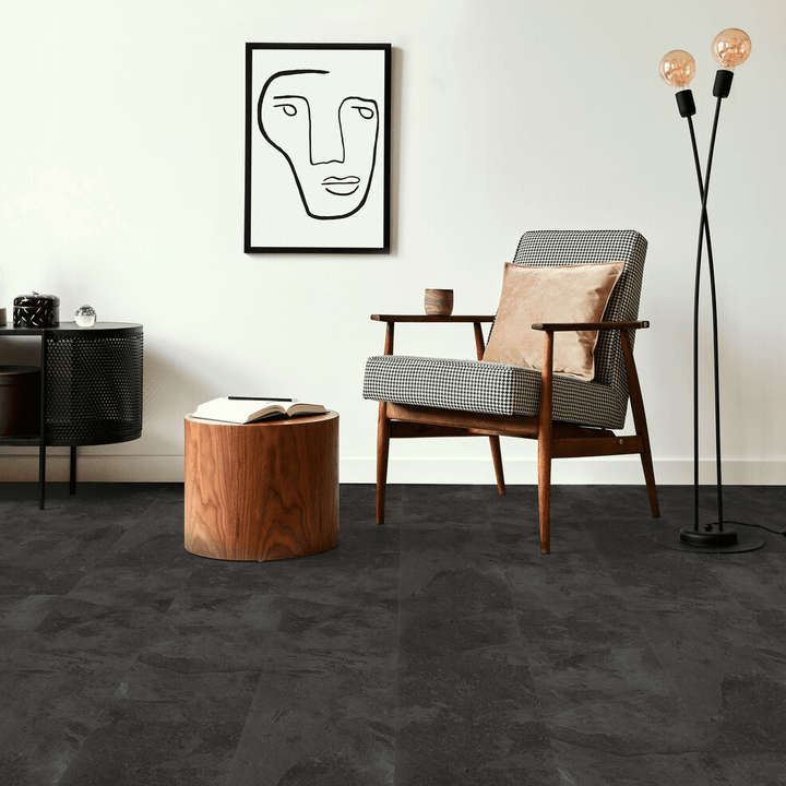 Dein Traumzimmer OBJECTFLOR - EXPONA DOMESTIC - Graphite Slate 5862 Vinylboden