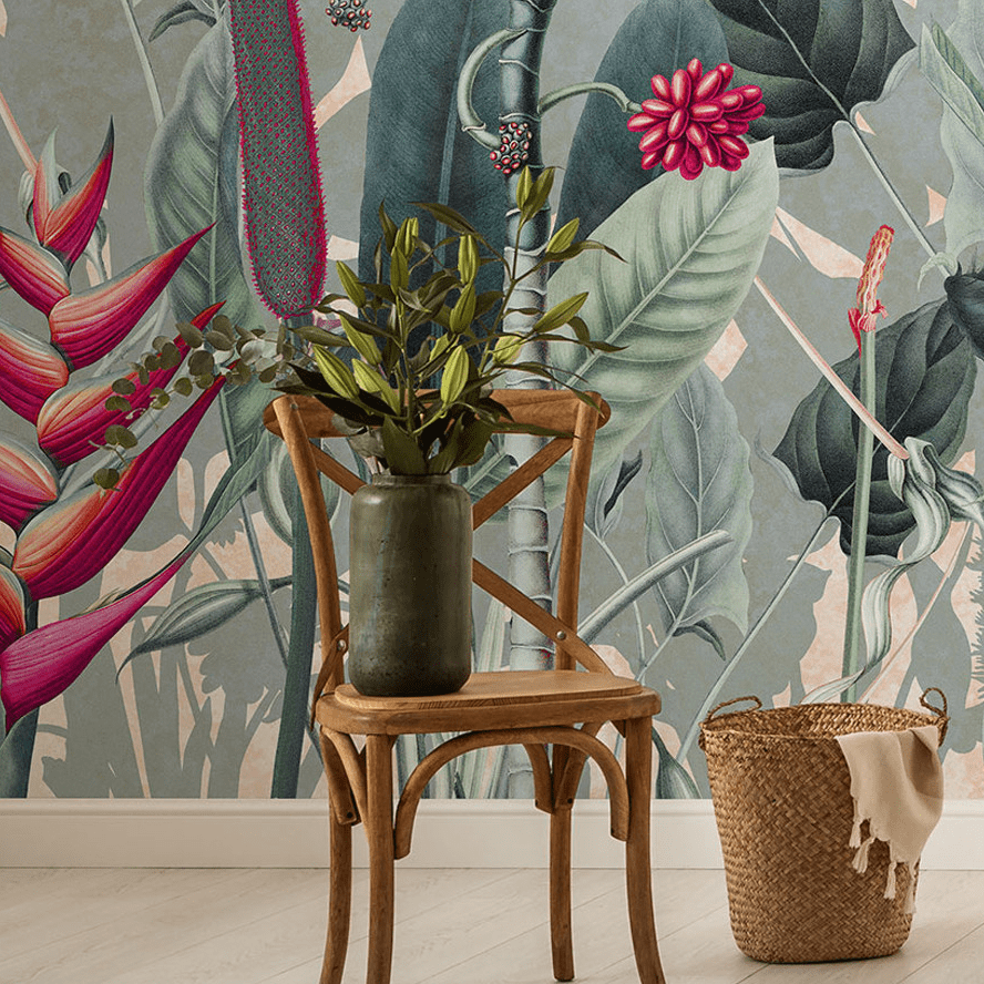 Dein Traumzimmer Soft Jungle - Flair - Komar Digitaldruck-Fototapete Fototapeten