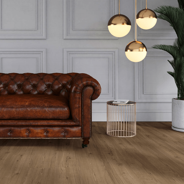 Dein Traumzimmer VivaFloors Designboden - Serie 5000 - Eiche 5001 Klebevariante Vinylboden