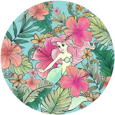 Dein Traumzimmer Komar - Deko Sticker - DOTS - Ariel Ocean Flowers Fototapeten