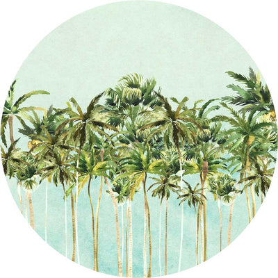 Dein Traumzimmer Komar - Deko Sticker - DOTS - Coconut Trees Fototapeten