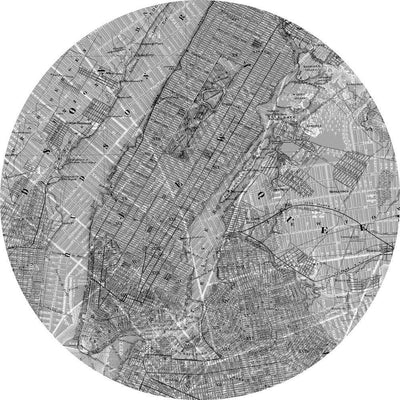 Dein Traumzimmer Komar - Deko Sticker - DOTS - Map Fototapeten