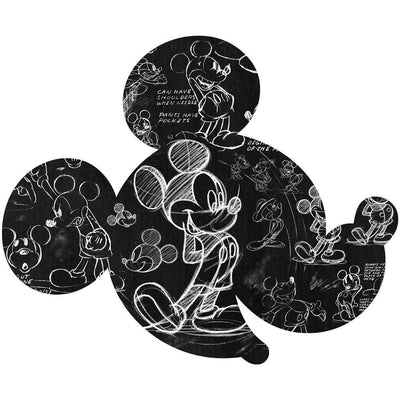 Dein Traumzimmer Komar - Deko Sticker - DOTS - Mickey Head Illustration Fototapeten