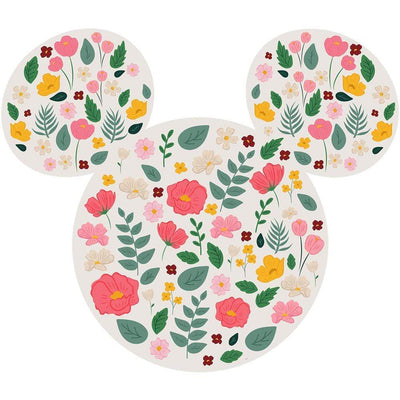 Dein Traumzimmer Komar - Deko Sticker - DOTS - Mickey Head Wildflowers Fototapeten