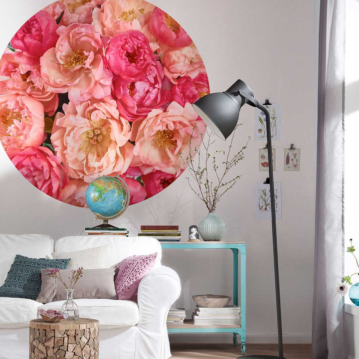 Dein Traumzimmer Komar - Deko Sticker - DOTS - Roseraie Fototapeten