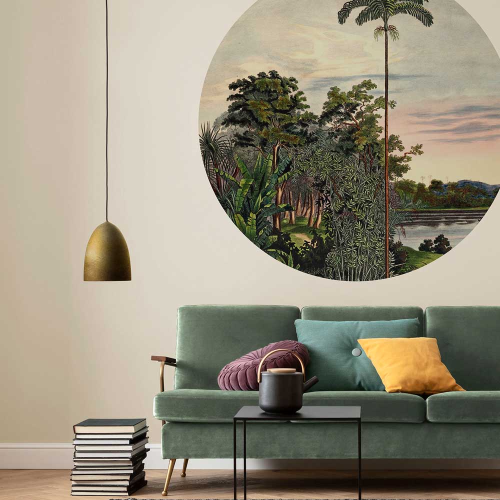 Dein Traumzimmer Komar - Deko Sticker - DOTS - Vintage Landscape Fototapeten