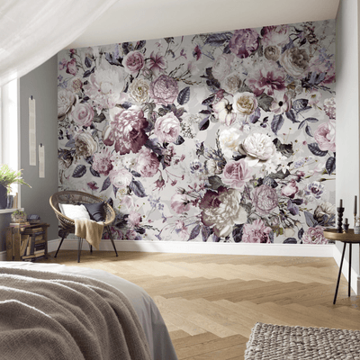 Dein Traumzimmer Komar Fototapete auf Vlies - Lovely Blossoms Tapeten