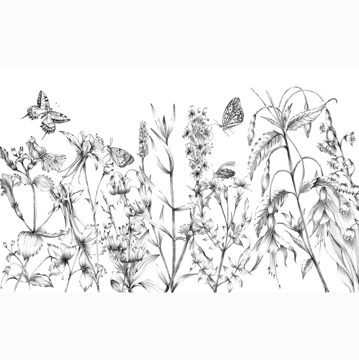 Dein Traumzimmer Komar - Fototapete - Imagine Ed.5 - Butterfly Field Fototapeten