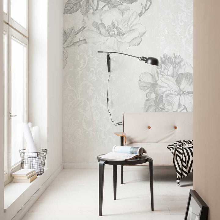Dein Traumzimmer Komar Fototapete - Infinity - Baroque Grey Fototapeten