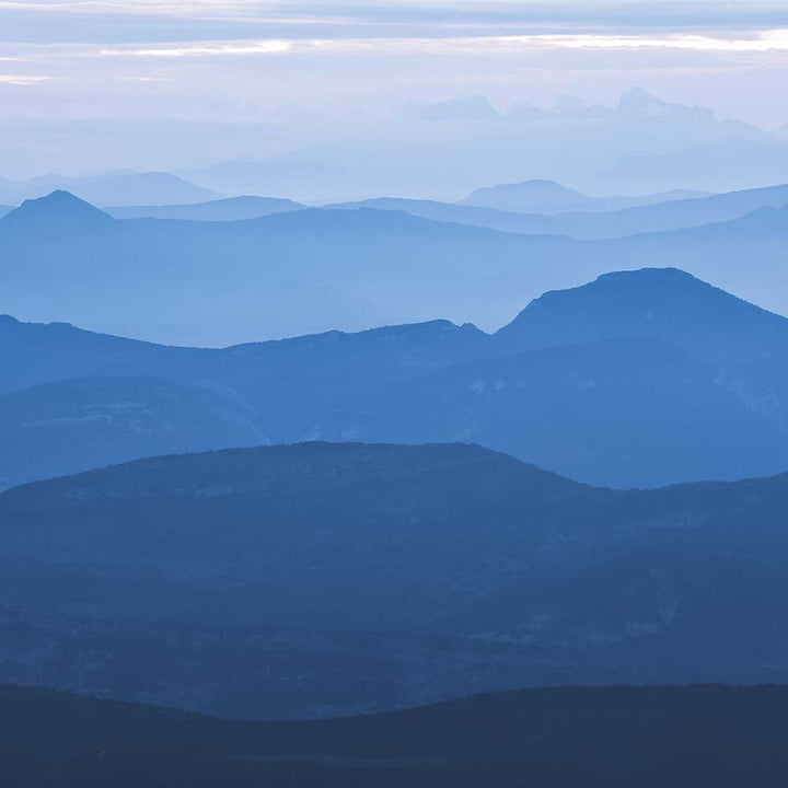 Dein Traumzimmer Komar Fototapete - Infinity - Blue Mountain Fototapeten