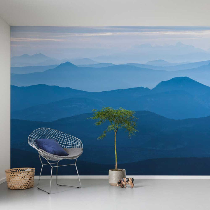 Dein Traumzimmer Komar Fototapete - Infinity - Blue Mountain Fototapeten