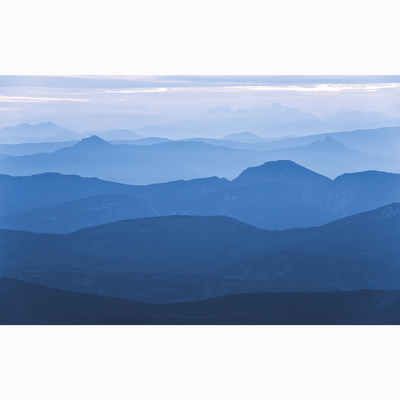 Dein Traumzimmer Komar Fototapete - Infinity - Blue Mountain Fototapeten