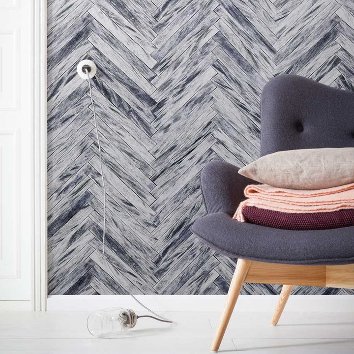 Dein Traumzimmer Komar Fototapete - Infinity - Herringbone Pure Fototapeten