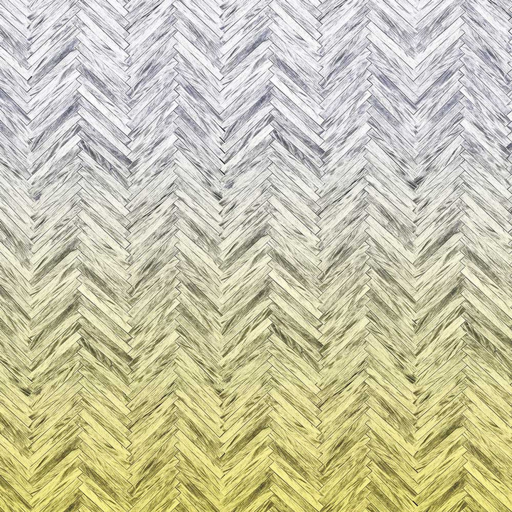 Dein Traumzimmer Komar Fototapete - Infinity - Herringbone Yellow Fototapeten