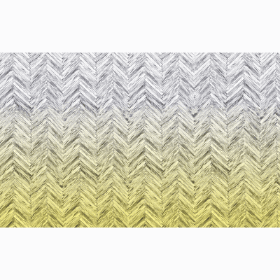 Dein Traumzimmer Komar Fototapete - Infinity - Herringbone Yellow Fototapeten