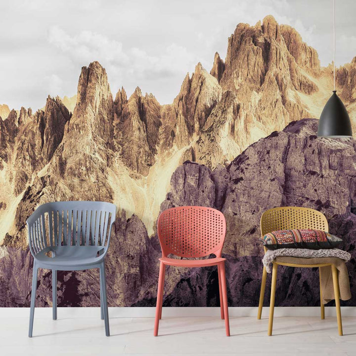 Dein Traumzimmer Komar Fototapete - Infinity - Peaks Color Fototapeten
