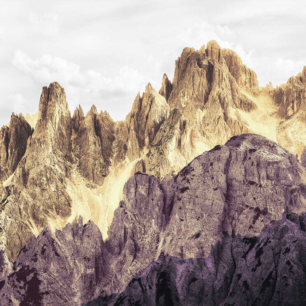 Dein Traumzimmer Komar Fototapete - Infinity - Peaks Color Fototapeten