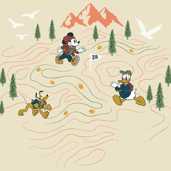 Dein Traumzimmer Komar Fototapete - Into Adventure - Mickey Meets the Mountain Fototapeten