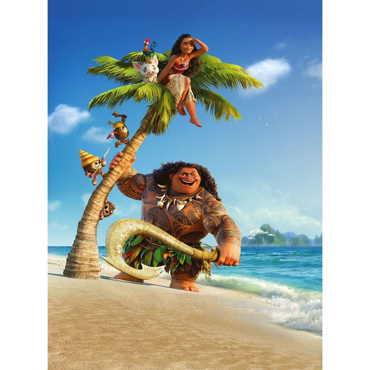 Dein Traumzimmer Komar Fototapete - Into Adventure - Moana and Maui Fototapeten