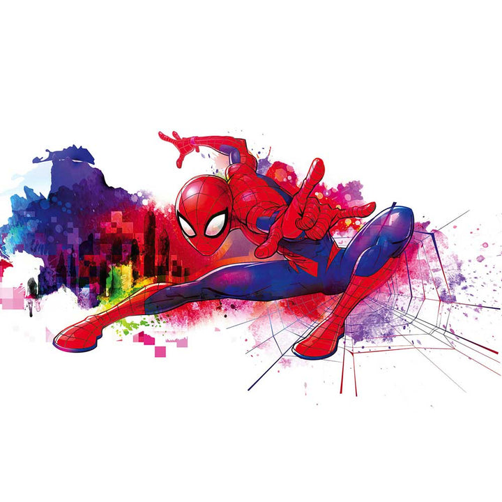 Dein Traumzimmer Komar Fototapete - Into Adventure - Spider-Man Graffiti Art Fototapeten