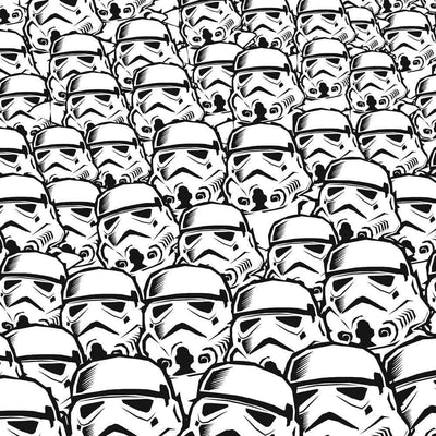Dein Traumzimmer Komar Fototapete - Into Adventure - Star Wars Stormtrooper Swarm Fototapeten