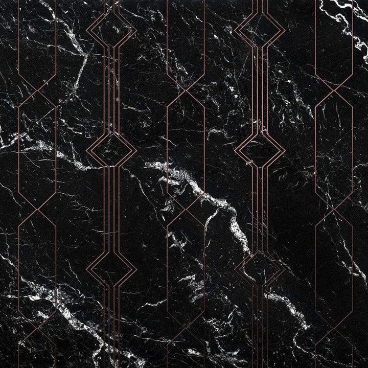Dein Traumzimmer Komar Fototapete - Pure - Marble Black Fototapeten