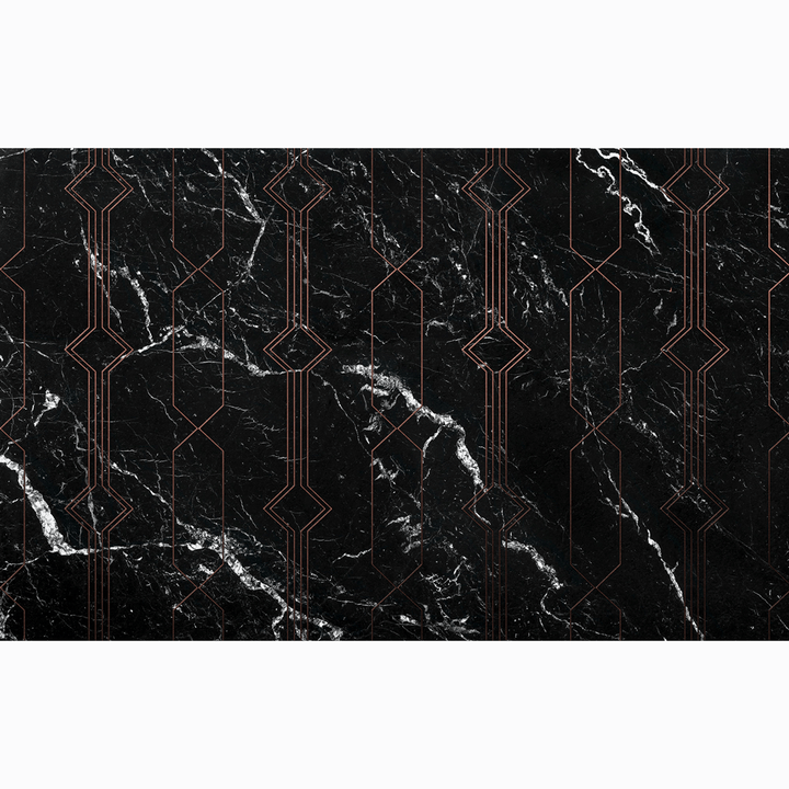 Dein Traumzimmer Komar Fototapete - Pure - Marble Black Fototapeten