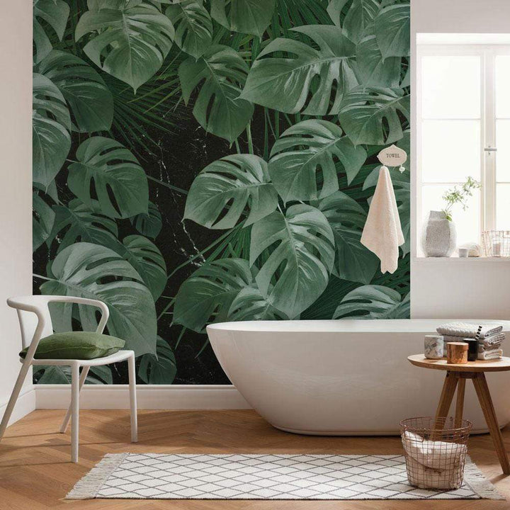 Dein Traumzimmer Komar Fototapete - Pure - Monstera on Marble Fototapeten