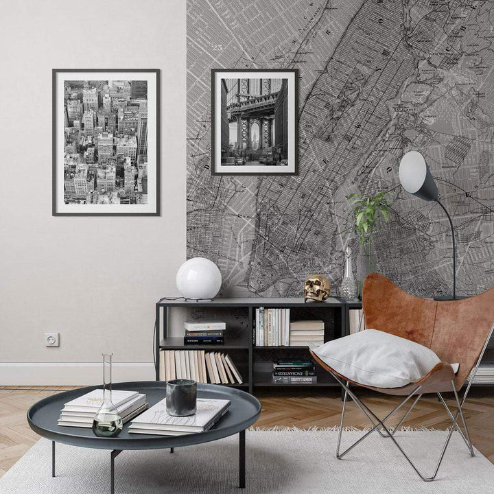 Dein Traumzimmer Komar Fototapete - Pure - NYC Map Fototapeten