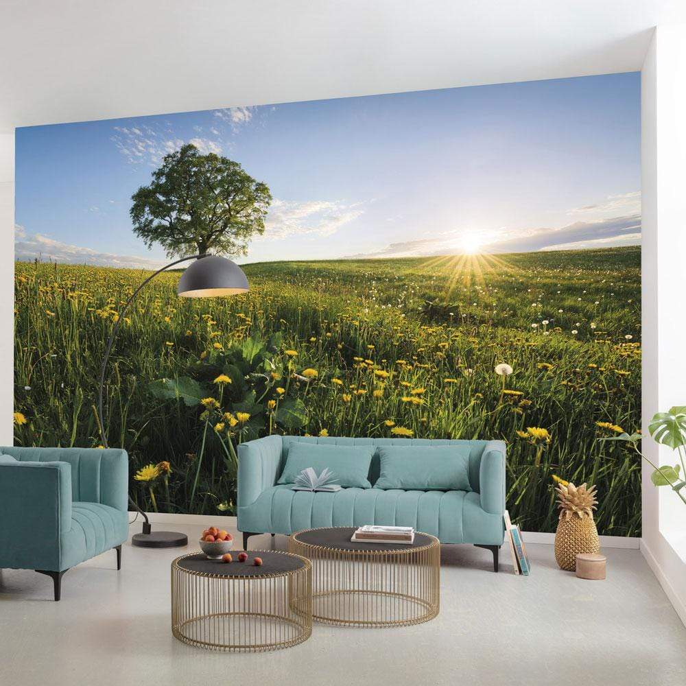 Dein Traumzimmer Komar Fototapete - S.Hefele 2 - Frühling auf dem Land Fototapeten