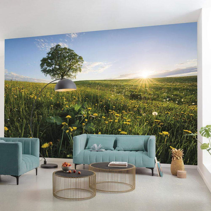 Dein Traumzimmer Komar Fototapete - S.Hefele 2 - Frühling auf dem Land Fototapeten
