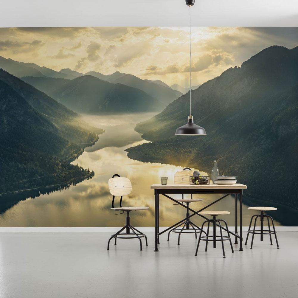 Dein Traumzimmer Komar Fototapete - S.Hefele 2 - Gold Mountains Fototapeten