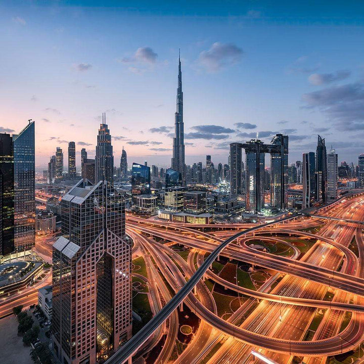 Dein Traumzimmer Komar Fototapete - S.Hefele 2 - Lights of Dubai Fototapeten