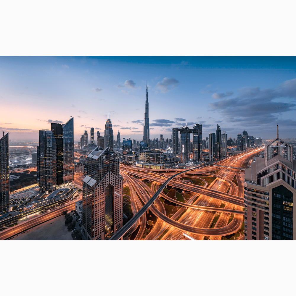 Dein Traumzimmer Komar Fototapete - S.Hefele 2 - Lights of Dubai Fototapeten