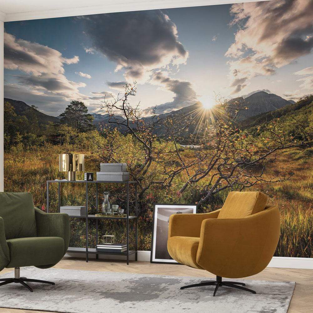 Dein Traumzimmer Komar Fototapete - S.Hefele 2 - Norwegische Herbstwelten Fototapeten