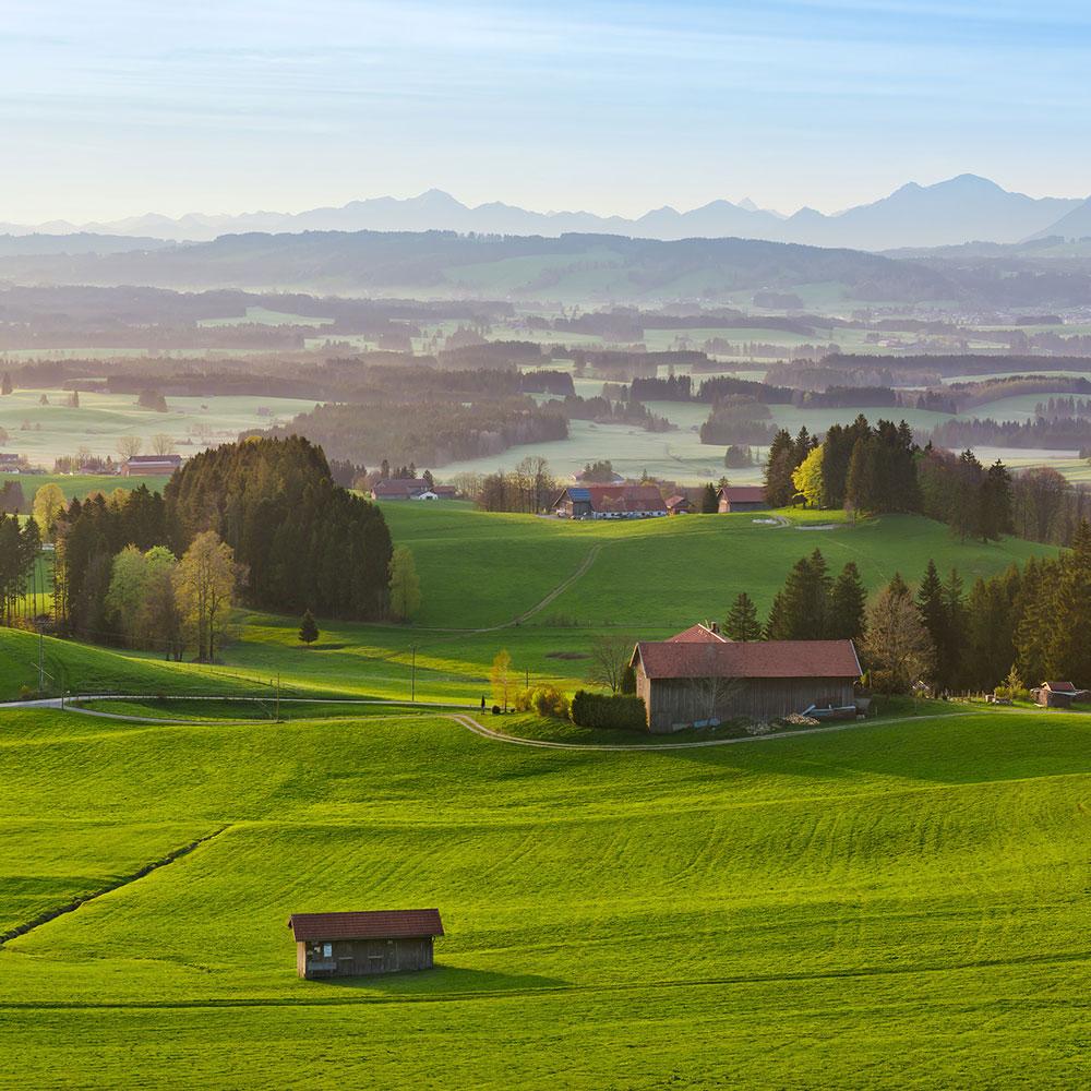 Dein Traumzimmer Komar Fototapete - S.Hefele 2 - Paradiesisches Bayern Fototapeten