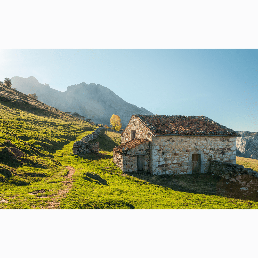 Dein Traumzimmer Komar Fototapete - S.Hefele 2 - Picos de Europe Alm Fototapeten