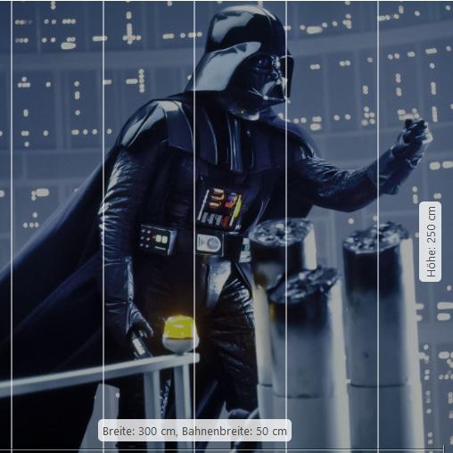 Komar Star Wars Wandbild „Vader Commando Deck“ – 40x30 Cm, Kunstdruck Auf Premium-Papier