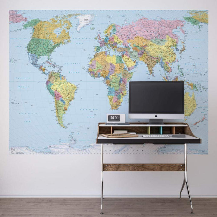 Dein Traumzimmer Komar Fototapete - Vol.15 - World Map Fototapeten