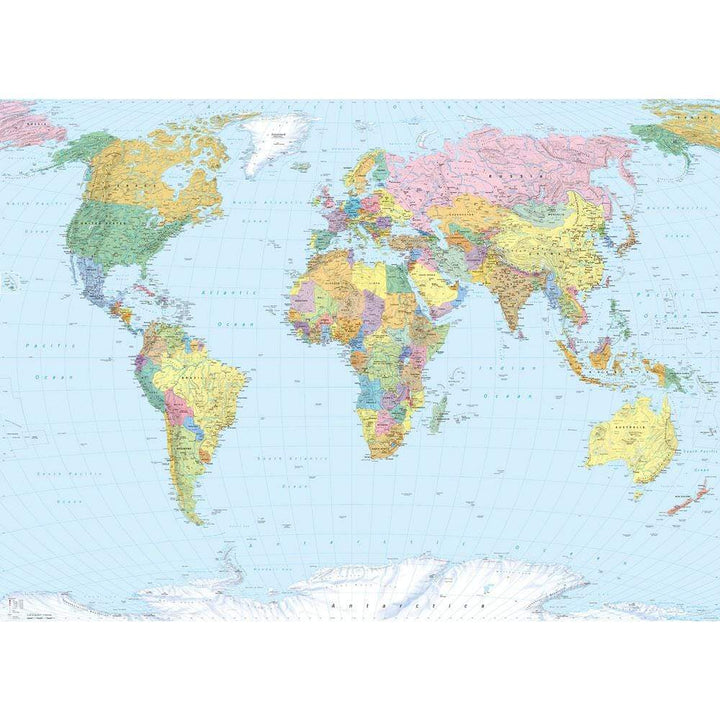 Dein Traumzimmer Komar Fototapete - Vol.15 - World Map Fototapeten