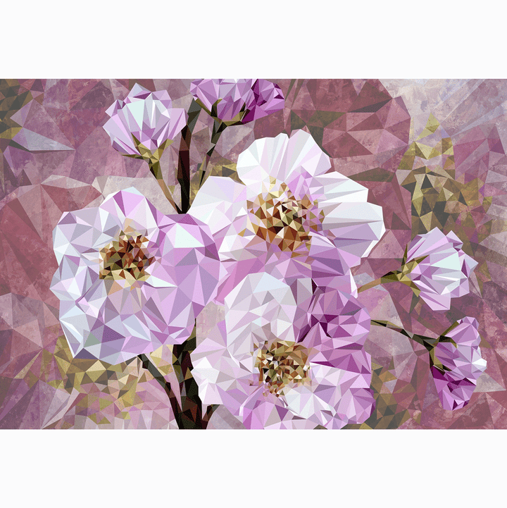Dein Traumzimmer Komar Vlies Fototapete - Blooming Gems Fototapeten