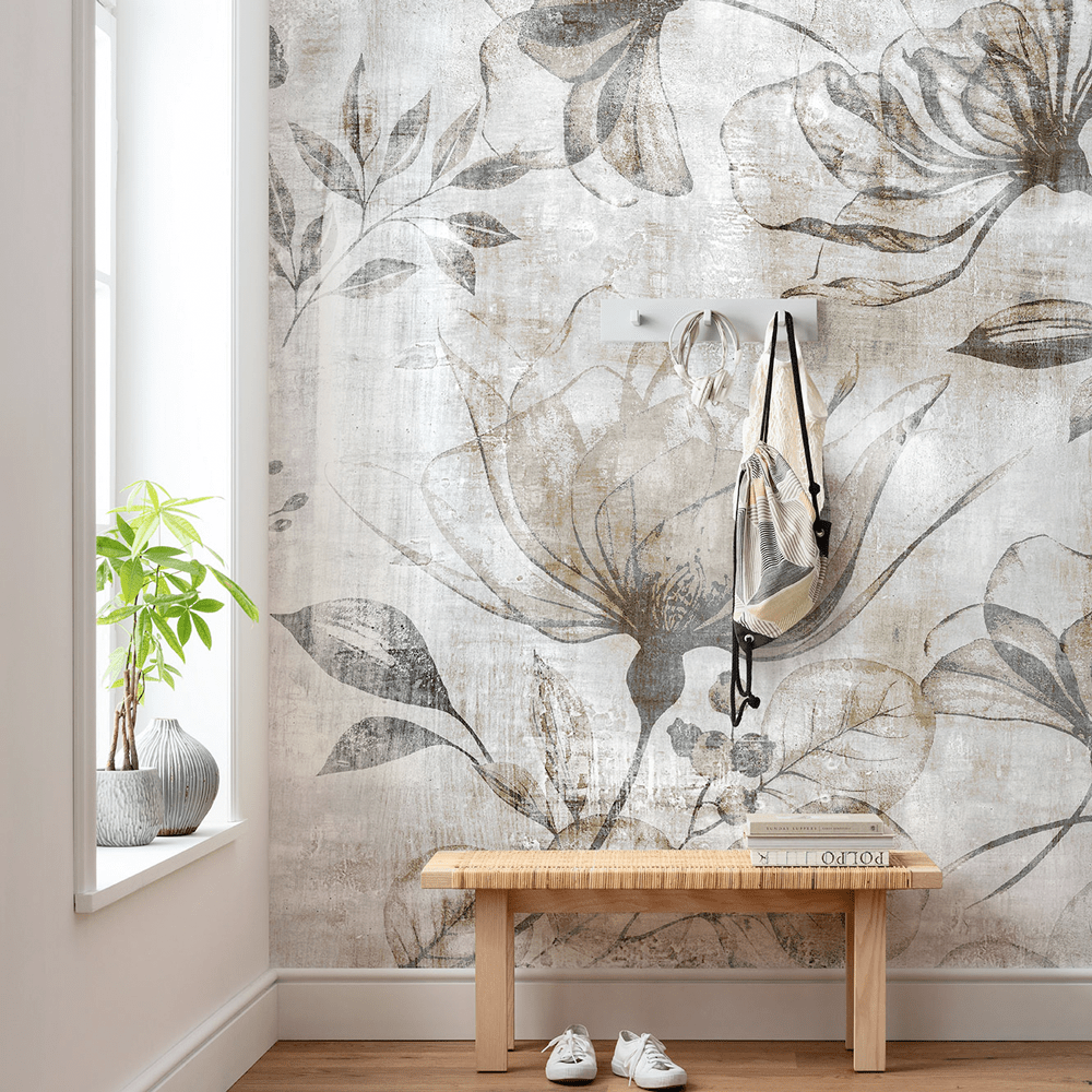 Dein Traumzimmer KOMAR VLIES FOTOTAPETE - INFINITY 2 - Rustic Roses Fototapeten