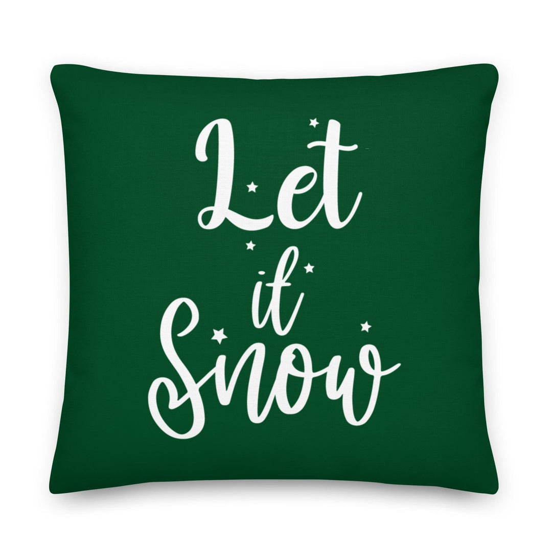 Dein Traumzimmer Kissen Let it snow Dekorative Kissen