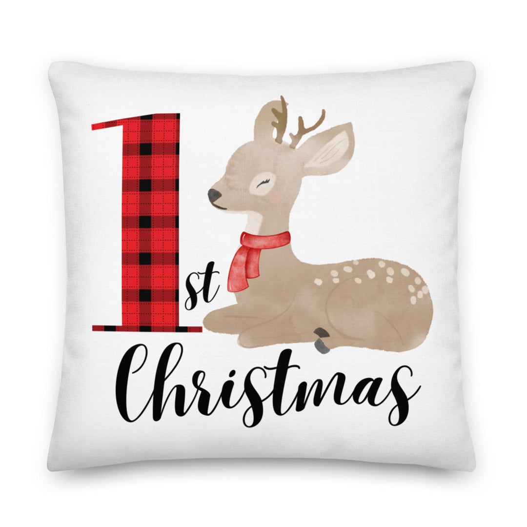 Dein Traumzimmer Kissen My 1st Christmas - Babyhirsch Dekorative Kissen