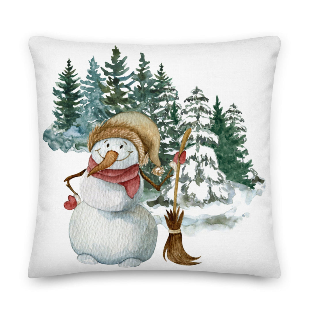 Dein Traumzimmer Kissen Happy Snowman Dekorative Kissen